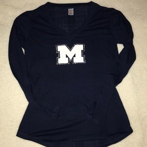 University of Michigan U of M V-Neck